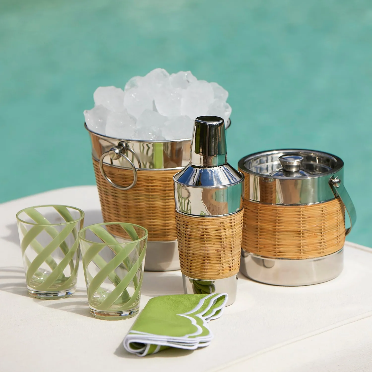 Mrs. Alice Wicker Champagne Bucket< For The Hostess | For Him