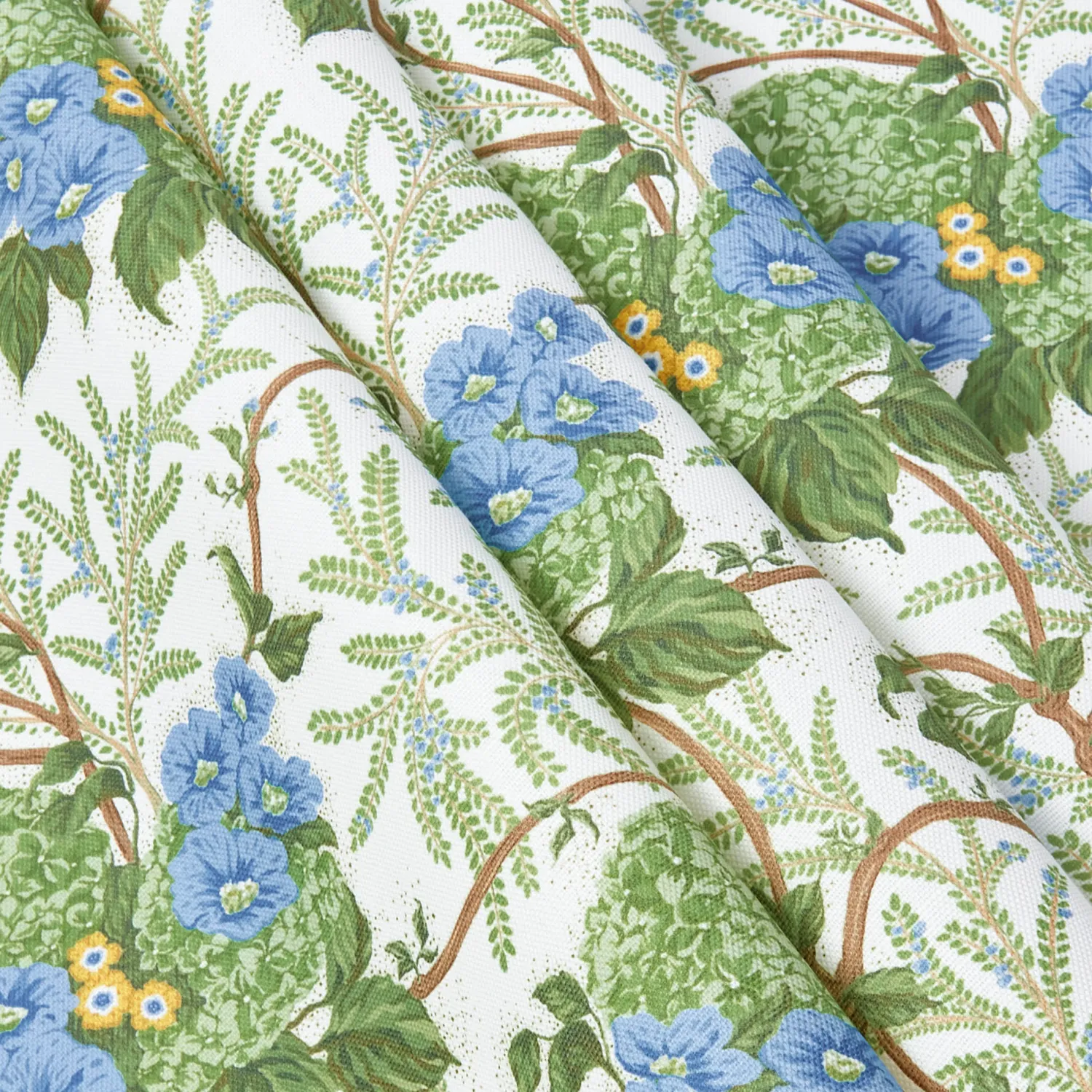 Mrs. Alice Yellow Lady Isabella's Garden Fabric< Serena Fresson Fabrics